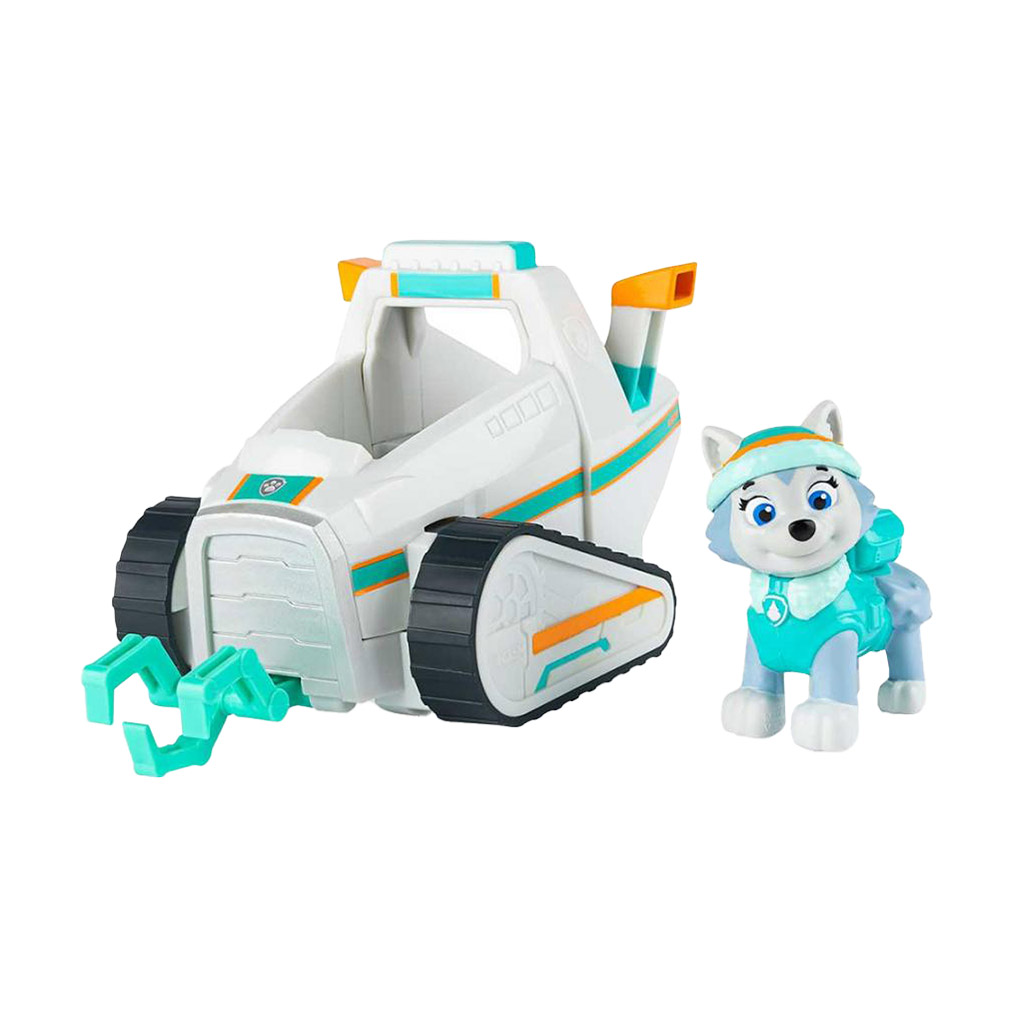 Ігровий набір Paw Patrol Щенячий патруль: базовий рятівний автомобіль з водієм Еверест, від 3 років (SM16775/5118)